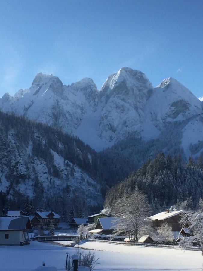 Der Gamsjaeger Hotel Gosau Exterior foto