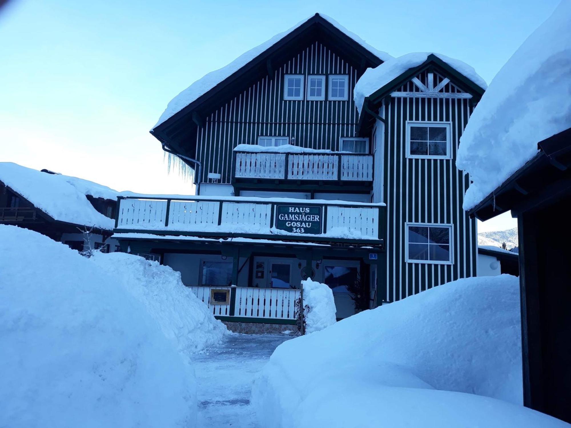 Der Gamsjaeger Hotel Gosau Exterior foto